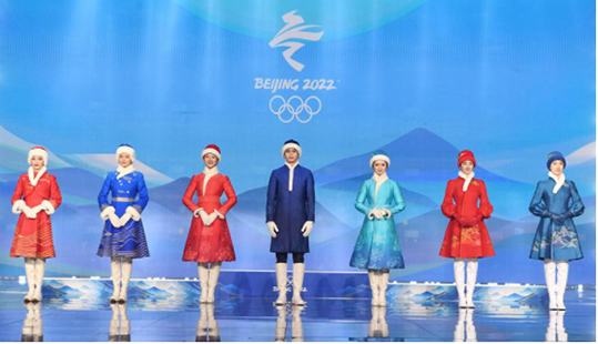 北京冬奥公布颁奖礼仪服装 散发浓浓“中国风”